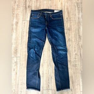 Rag & Bone Men's Fit 2 Slim Blue Jeans Size 32x32